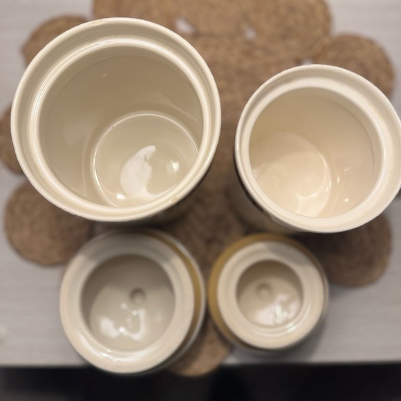 Vintage Ingleman Applejack Ceramic Canister Set - Picture 4 of 5